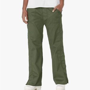 Dickies Women's EDS Signature Stretch Low-Rise Straight Leg Drawstring Pant